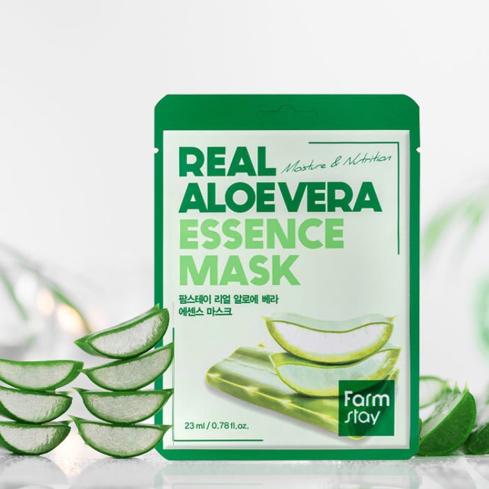 Farmstay Real Aloe Vera Essence Mask 23ml 1pc