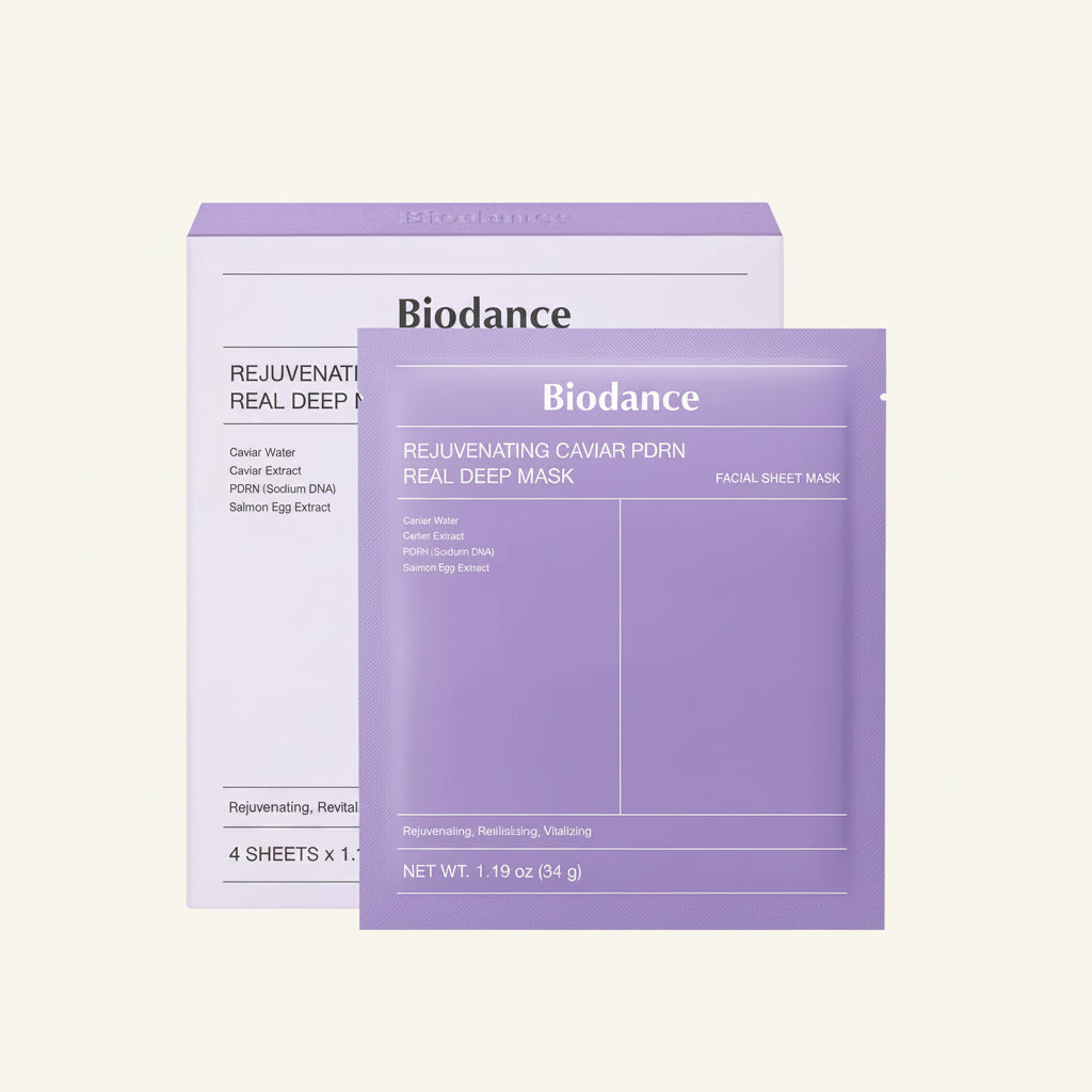 Biodance Rejuvenating Caviar-PDRN Real Deep Mask 4sheets x 1.19oz