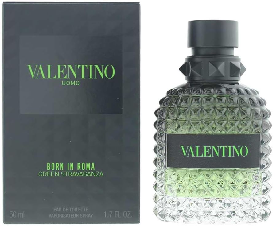 Valentino Uomo Born in Roma Green Stravaganza Edt Men