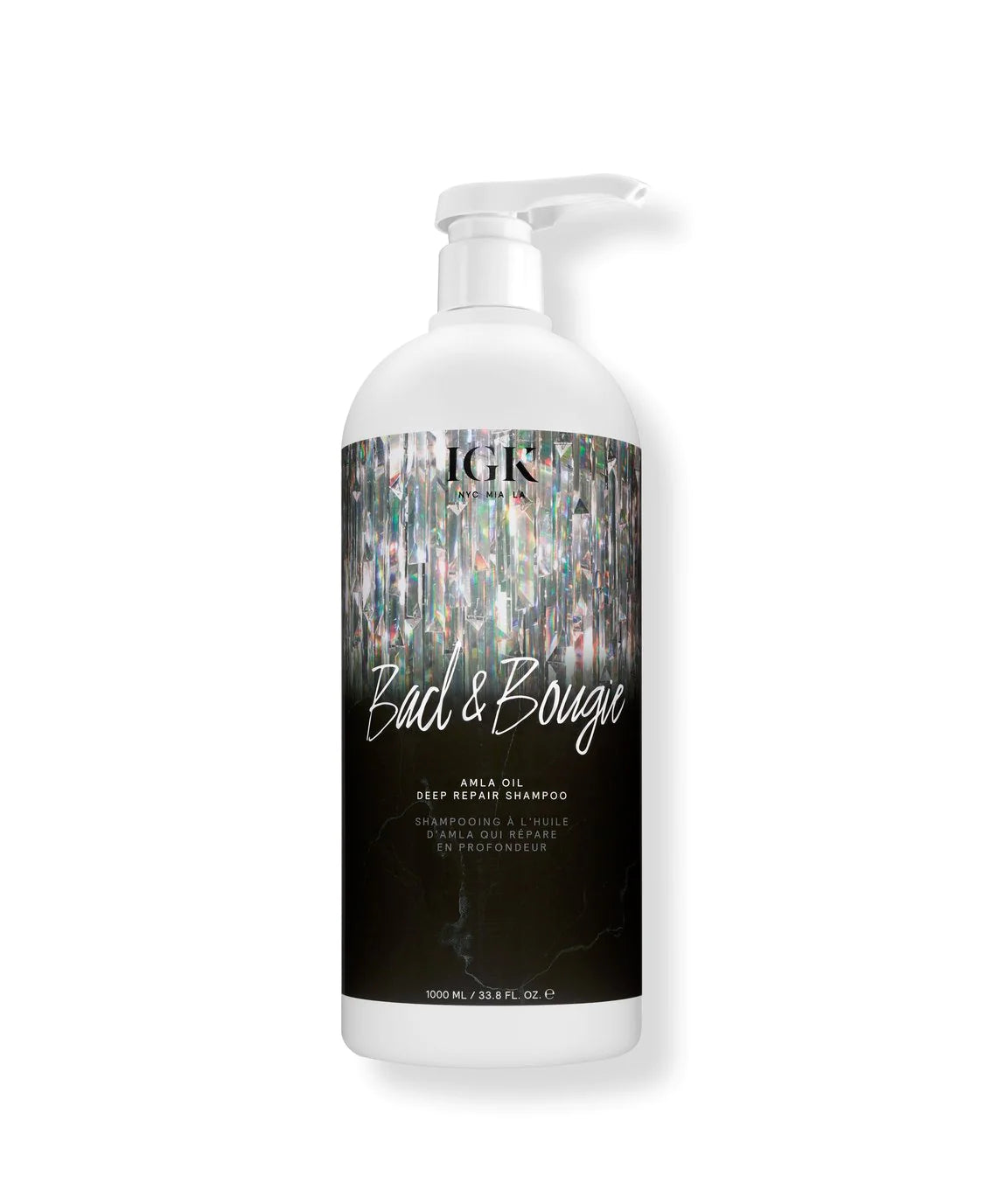 IGK Bad & Bougie Amla Oil Deep Repair Shampoo 1000ml (CURBSIDE PICK UP ONLY)