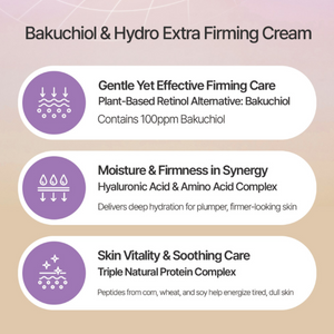 Farmstay Bakuchiol & Hydro Extra Firming Cream (100ml)
