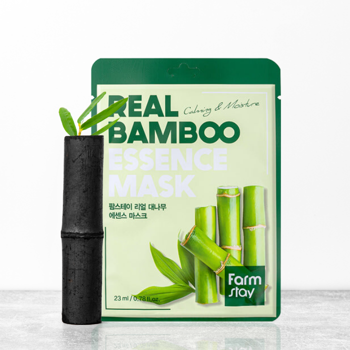 Farmstay Real Bamboo Essence Mask (10 sheets)