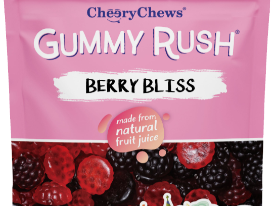 Gummy Rush 7 pouches x 20g- Berry Bliss
