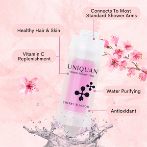 Uniquan Vitamin Shower Filter Cherry Blossom