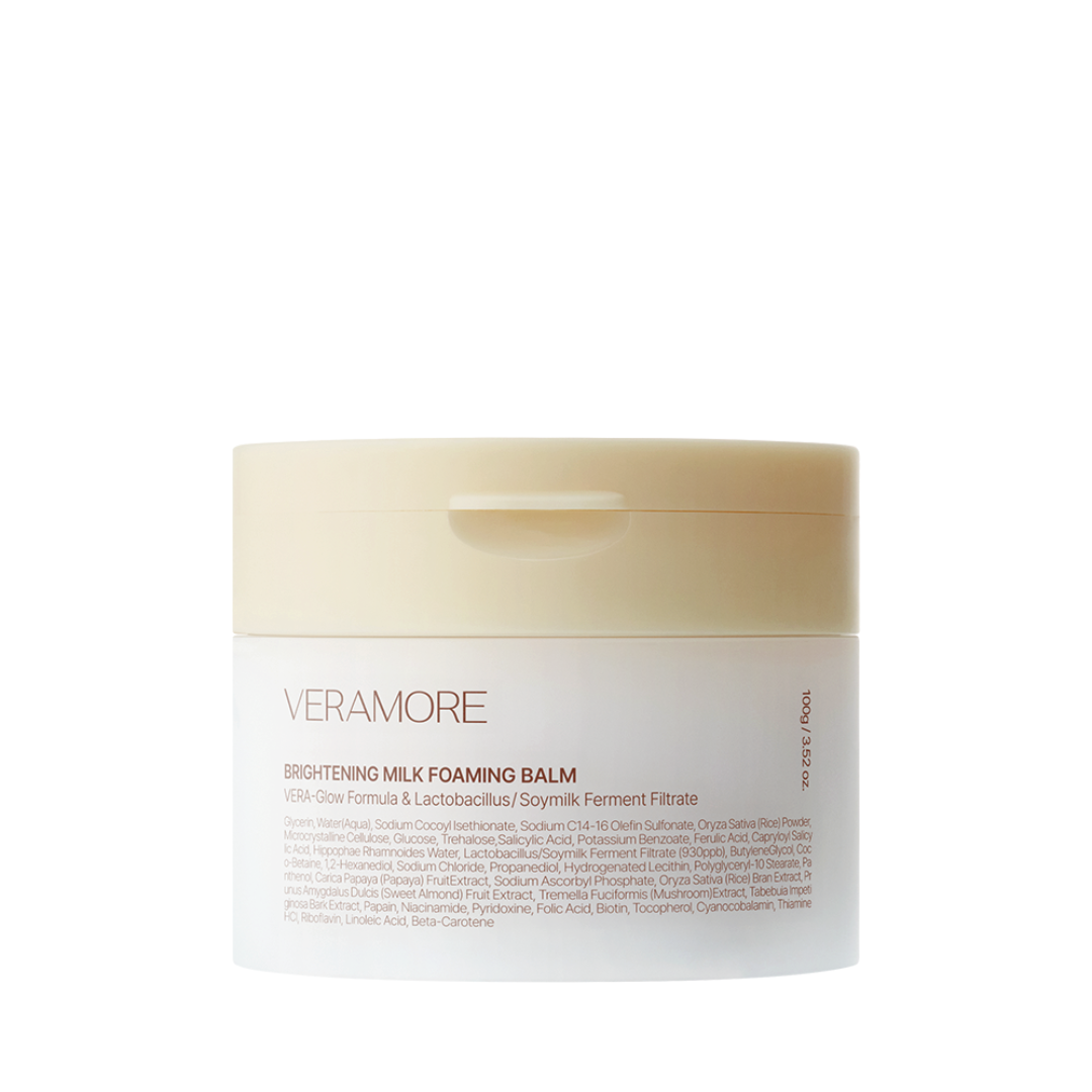 Veramore Brightening Milk Foaming Balm 100g