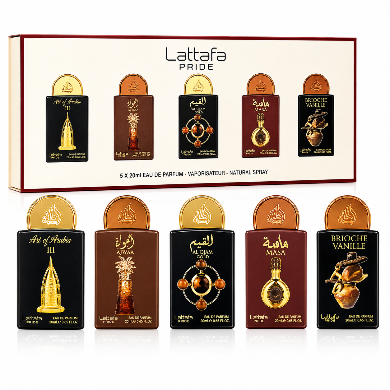 Lattafa Pride 5 × 20ml EDP Collection Gift Set No. 4