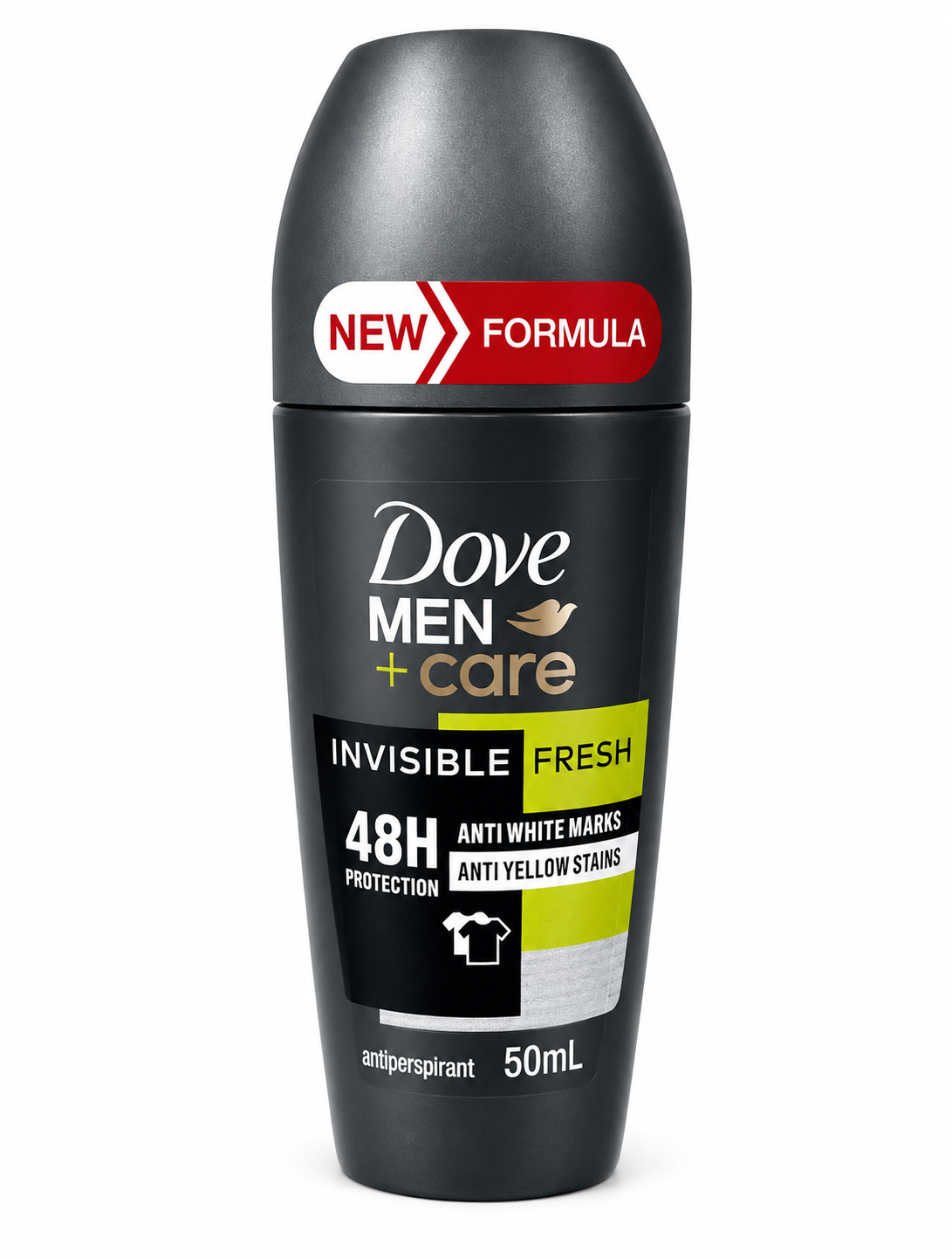 Dove Men+Care Invisible Fresh 48H Anti-White Marks Antiperspirant Roll-On  50ml