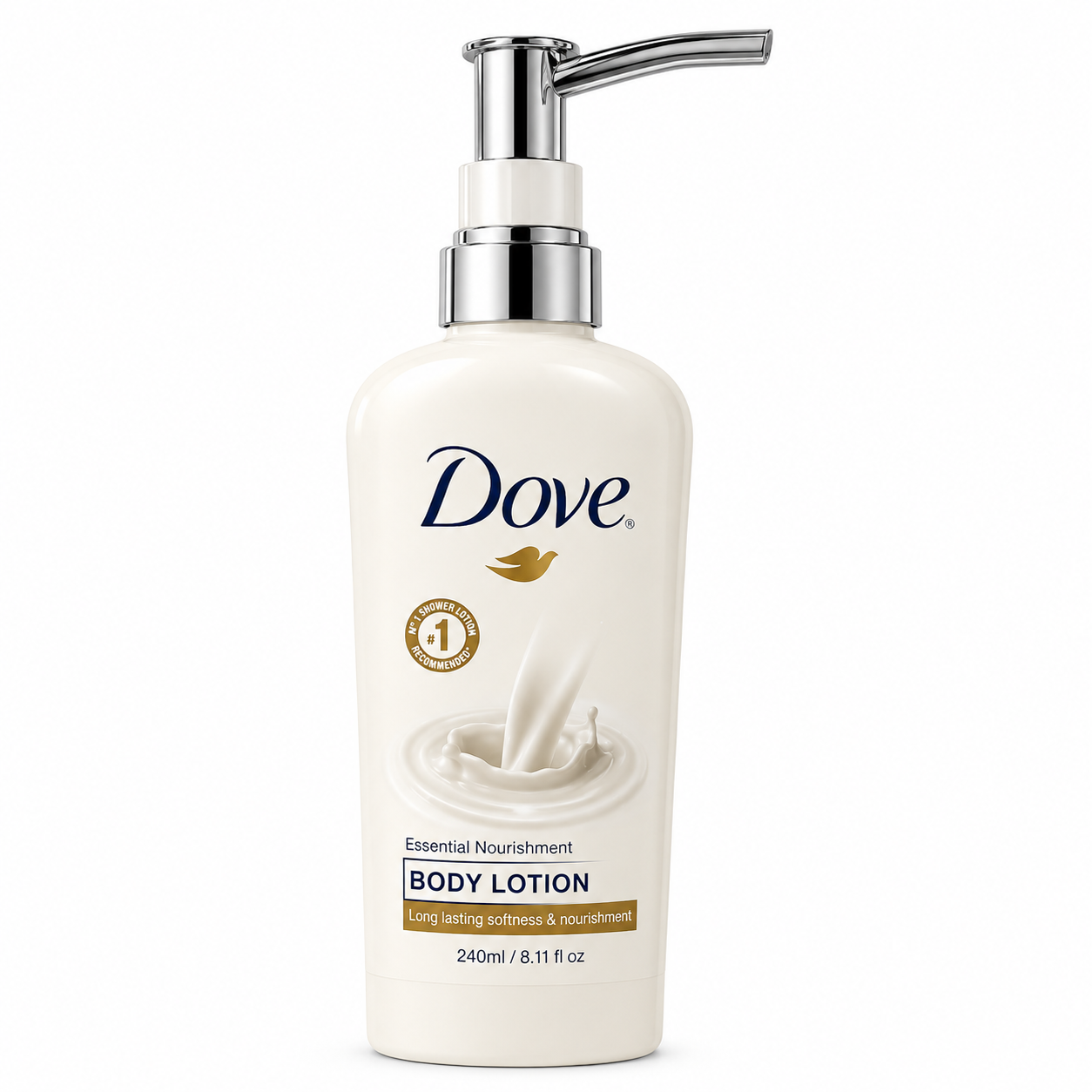 Dove Essential Nourishment Long-Lasting Softness Body Lotion 240ml