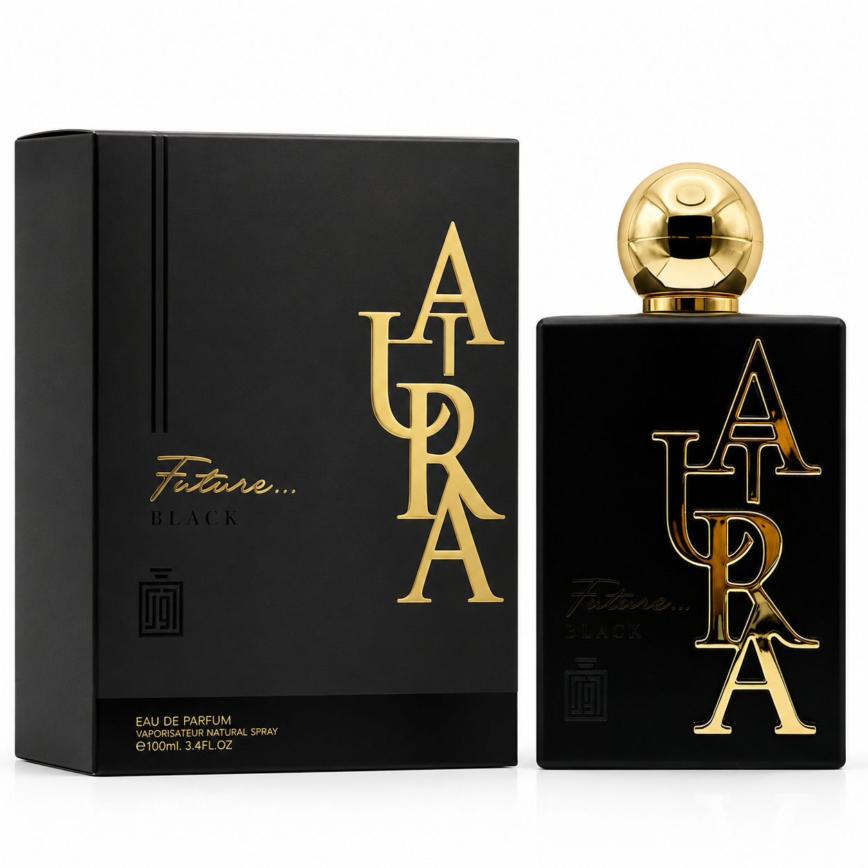 Aura Fragrances Future Black 100ml Edp Unisex
