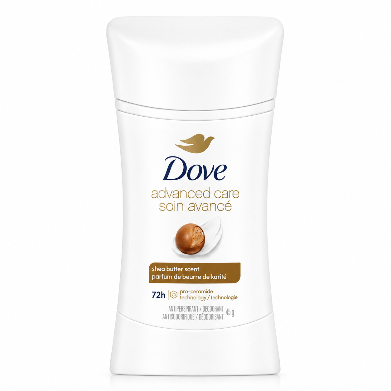 Dove Advanced Care Shea Butter Scent 72H Antiperspirant Stick 45g