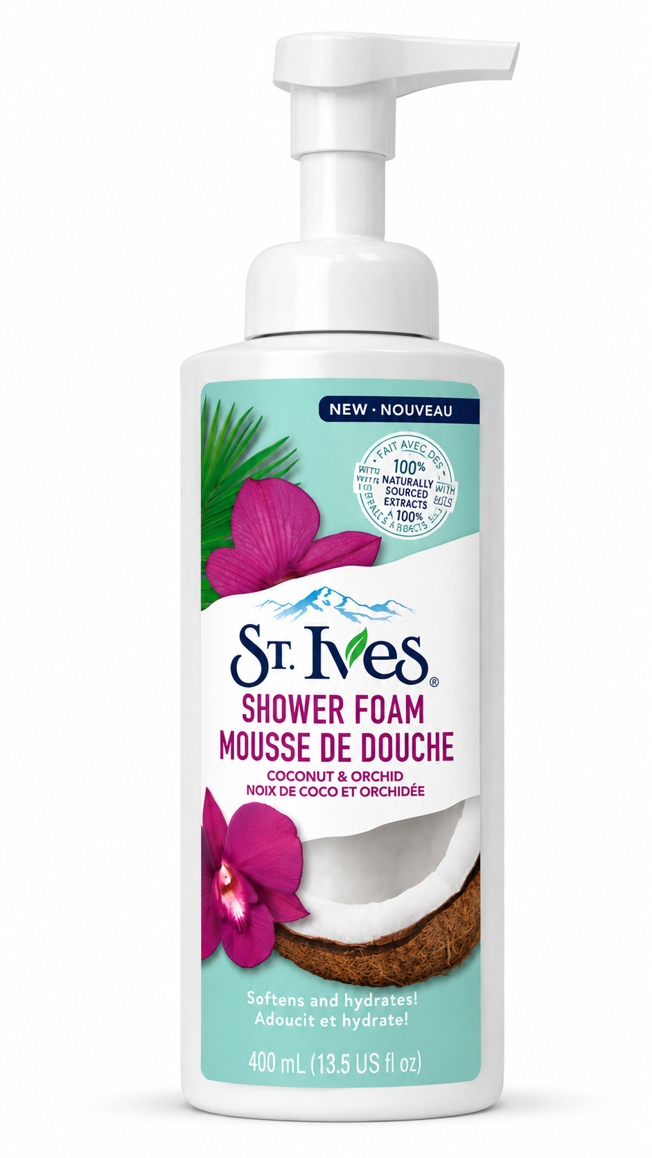 St. Ives Coconut & Orchid Shower Foam 400ml