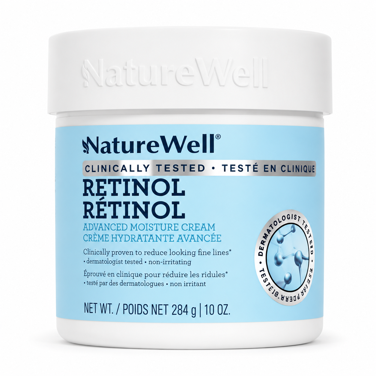 NatureWell Retinol Advanced Moisture Cream 284g