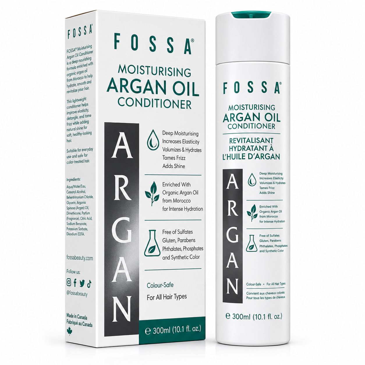 Fossa Moisturising Argan Oil Conditioner 300ml
