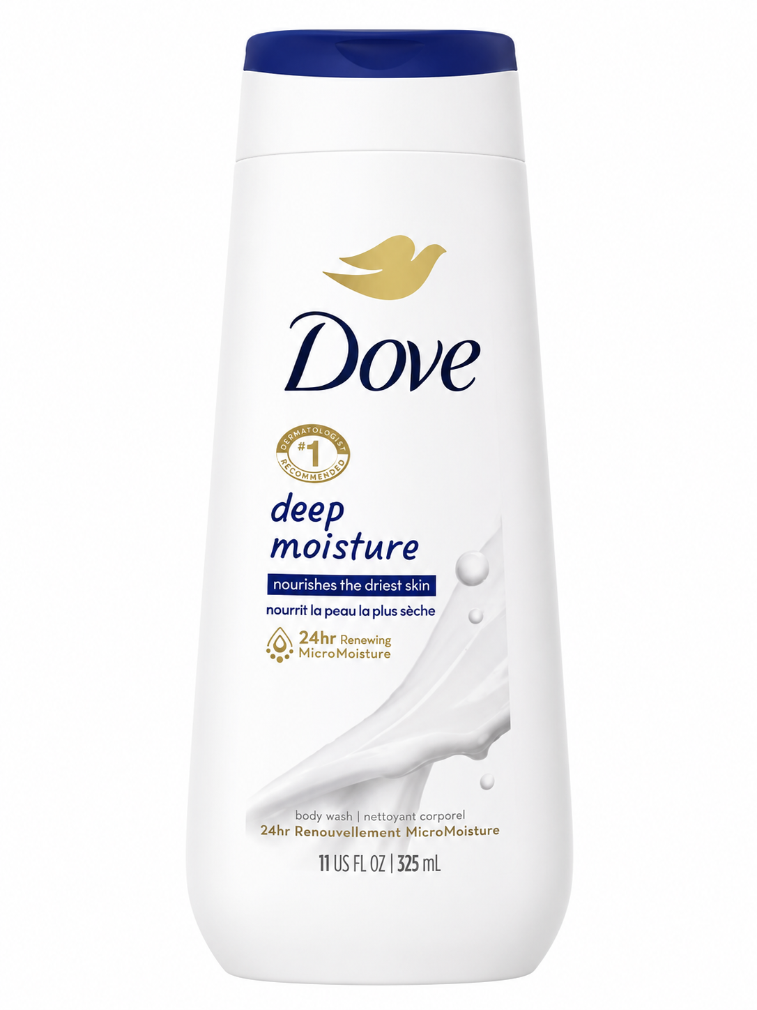 Dove Deep Moisture 24hr Renewing Micro Moisture Body Wash 325ml