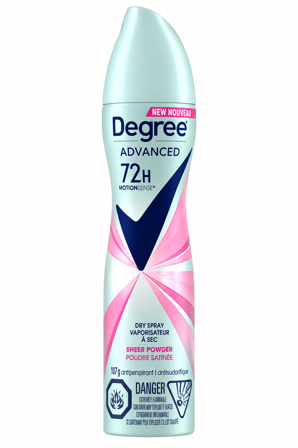 Degree Advanced 72H Sheer Powder Dry Spray 107g