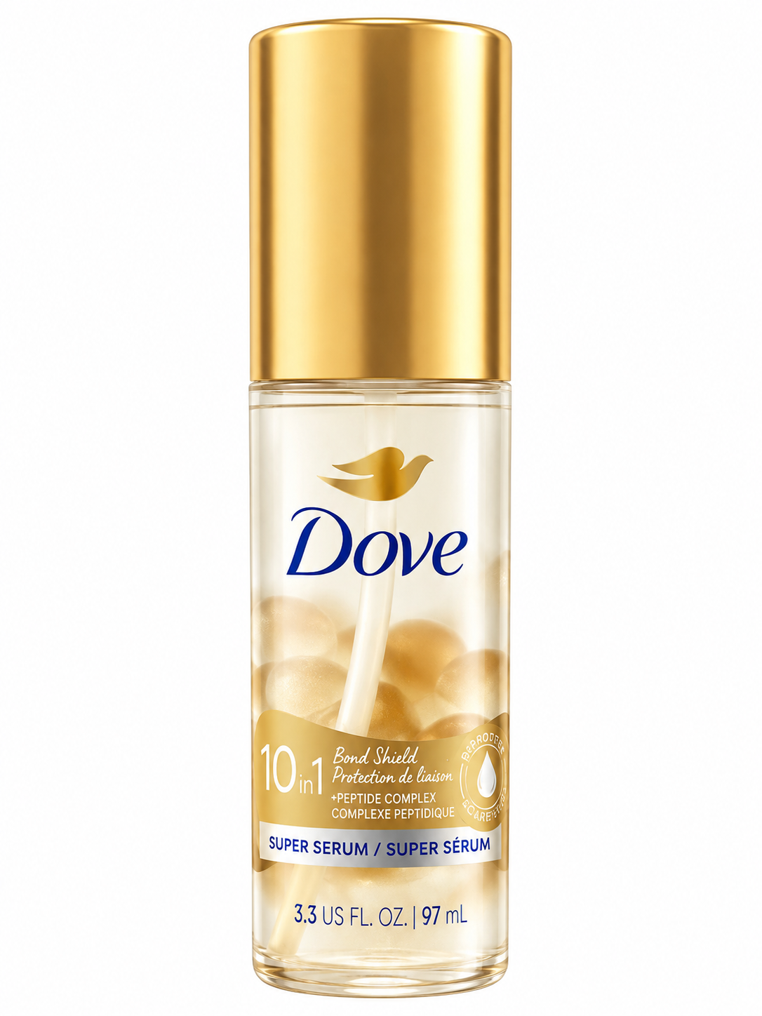 Dove 10 In 1 Bond Shield  + Peptide Complex Super Serum 97ml