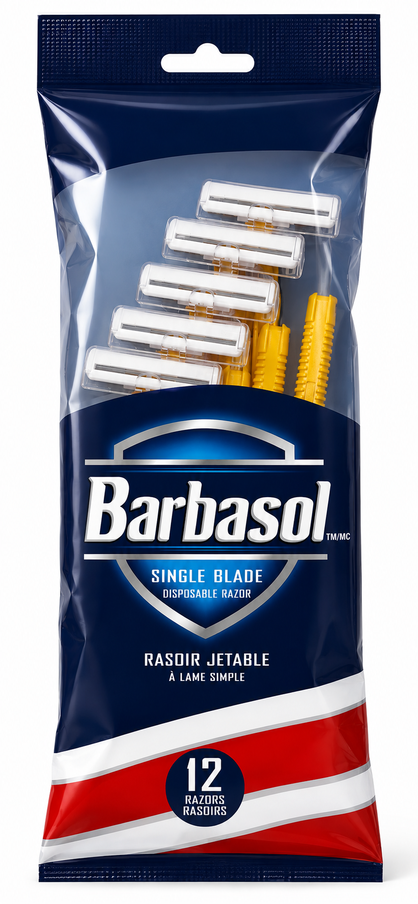 Barbasol 12 Single Blade Razors