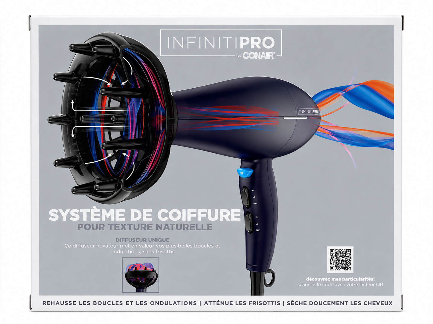 Infiniti Pro by Conair Natural Texture Styling System