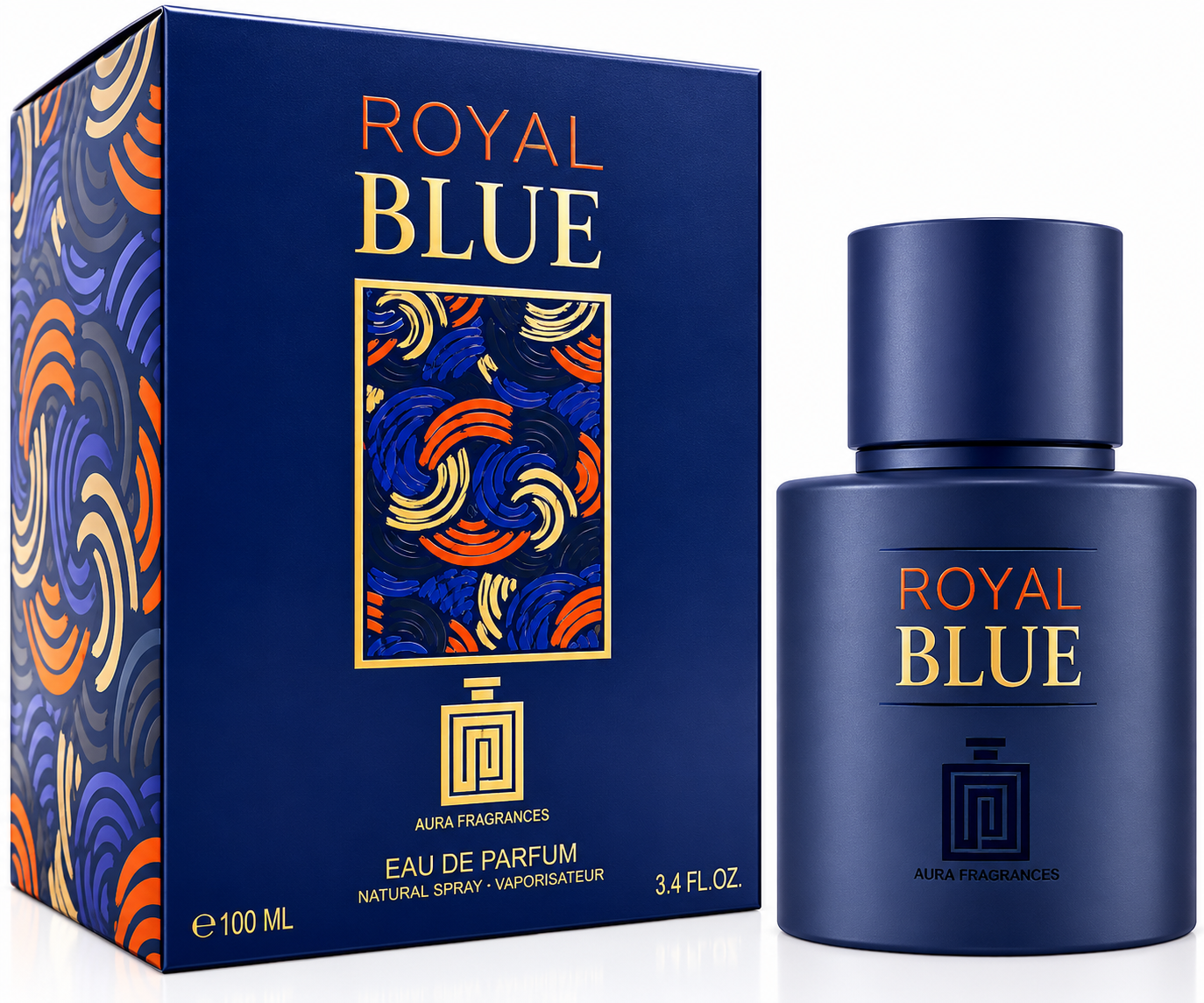 Aura Fragrances Royal Blue 100ml Edp Men