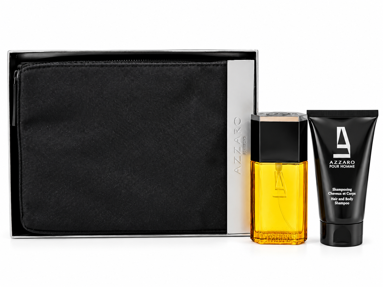 Azzaro Pour Homme 3pc Set 30ml EDT (w/ Bag)