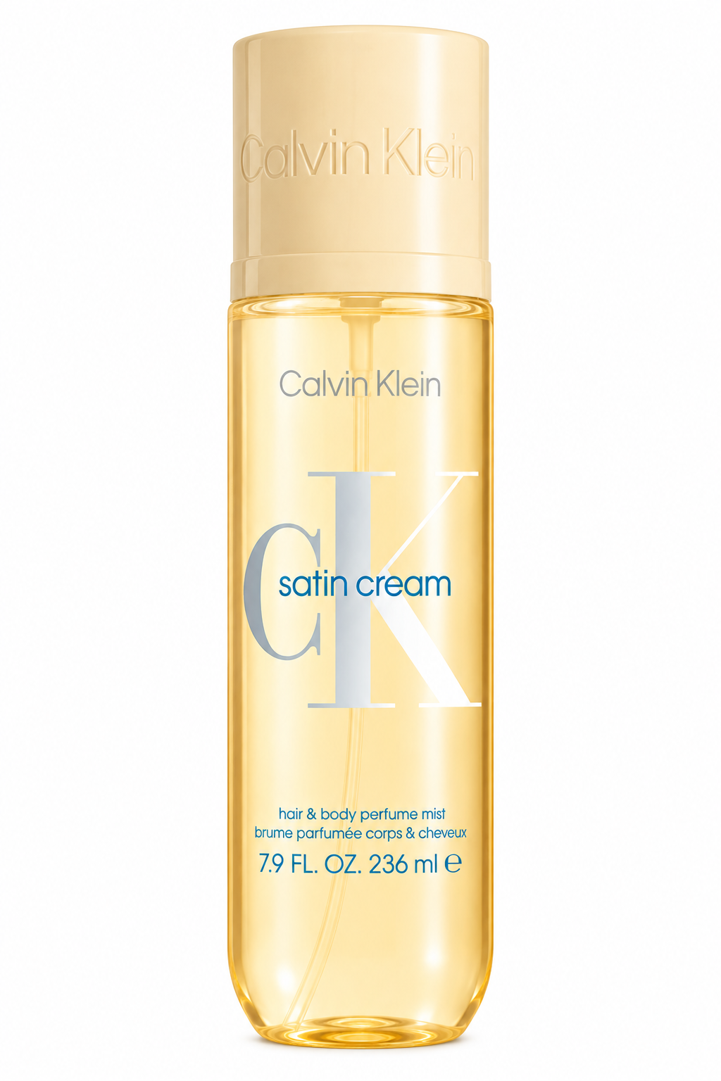 Calvin Klein Satin Cream Hair & Body Perfuming Mist 236ml Women Tester