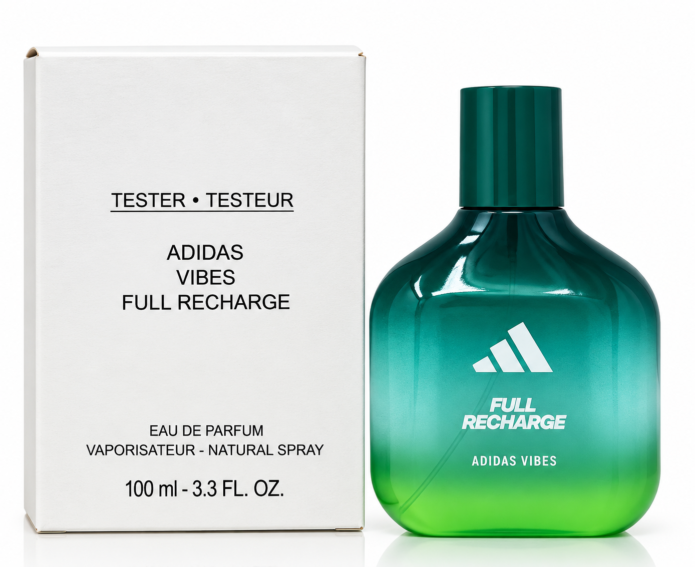 Adidas Vibes Full Recharge 100ml Edp Unisex (Tester)
