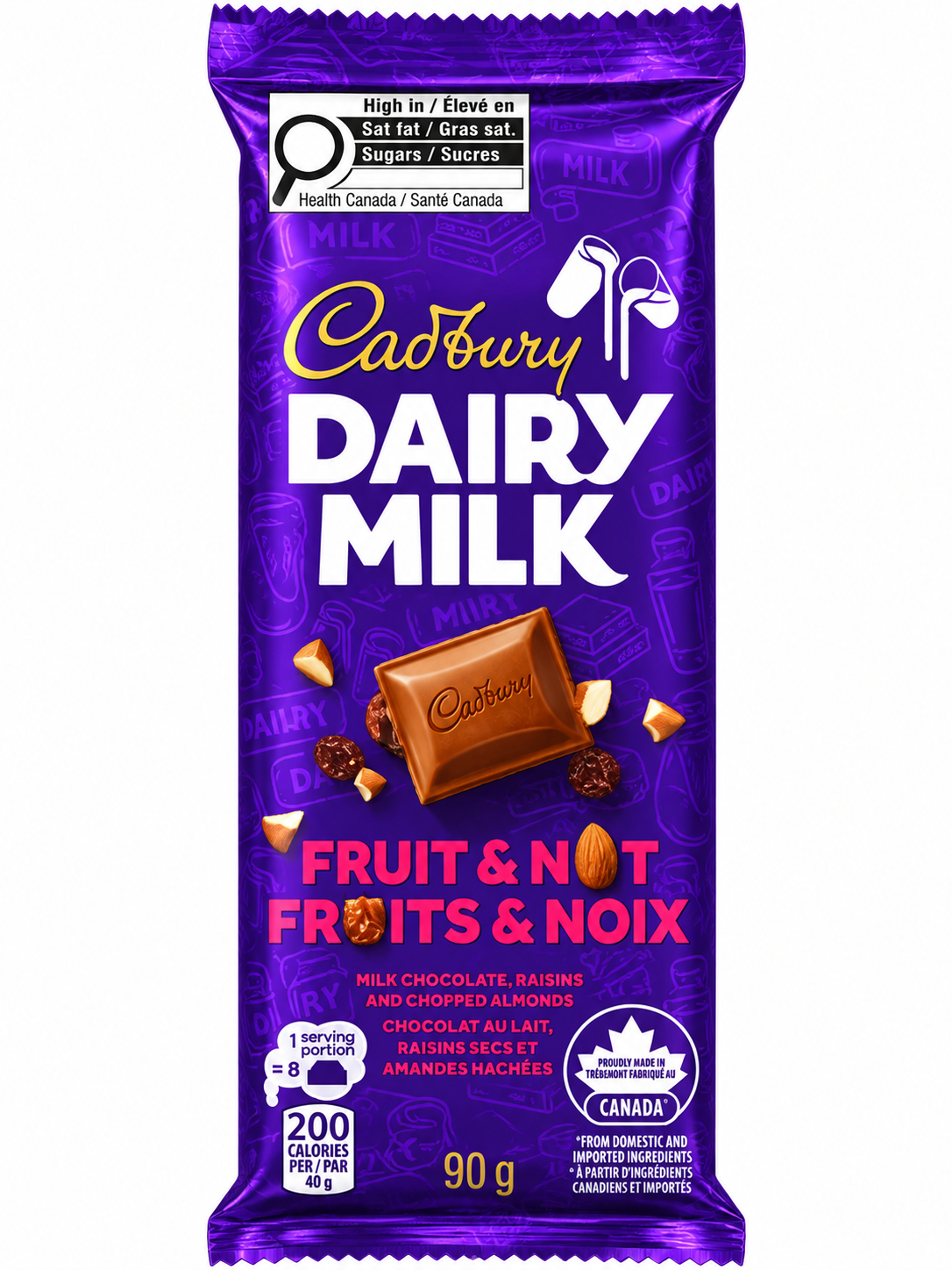 Cadbury Dairy Milk Fruit & Nut 90g