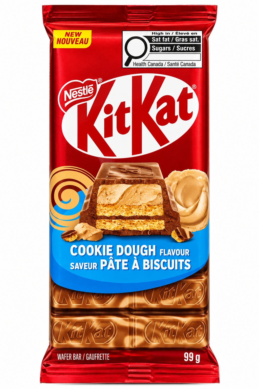 KitKat Cookie Dough Flavour Wafer Bar 99g
