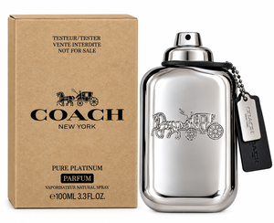 Coach New York Pure Platinum 100ml Parfum Men