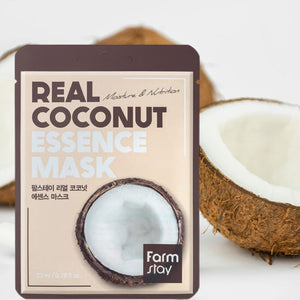 Farmstay Real Coconut Essence Mask (10 sheets)