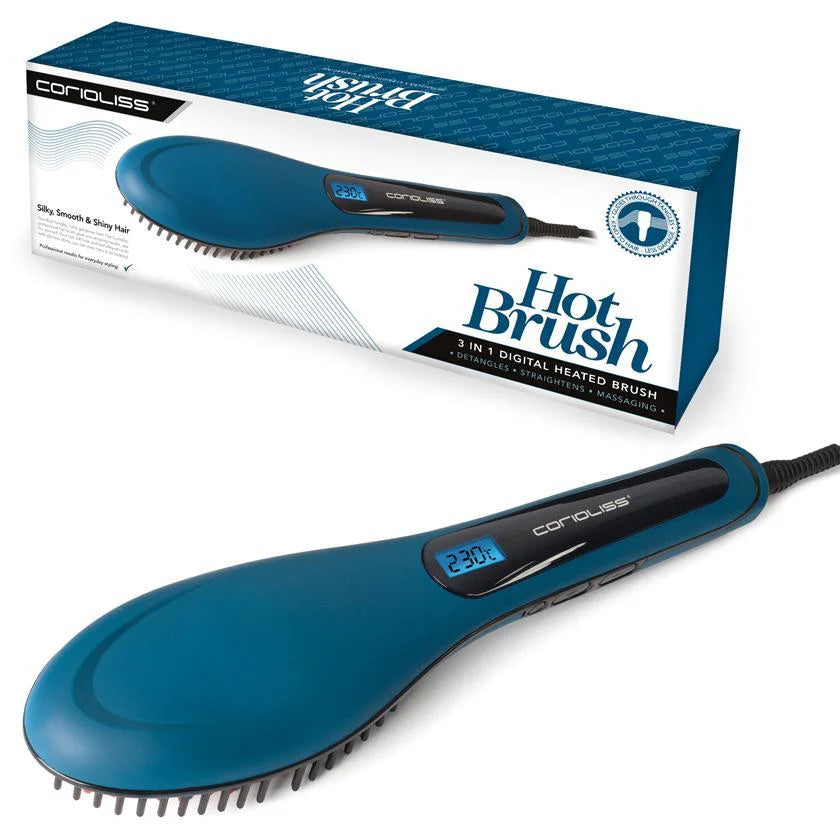 Corioliss Hot Brush 3 In 1 Digital Heated Brush