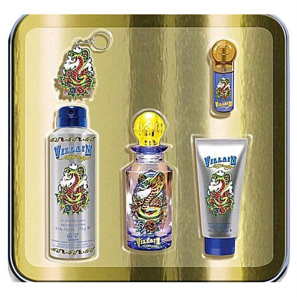 Ed Hardy Villain 5pc Set 125ml EDT Men