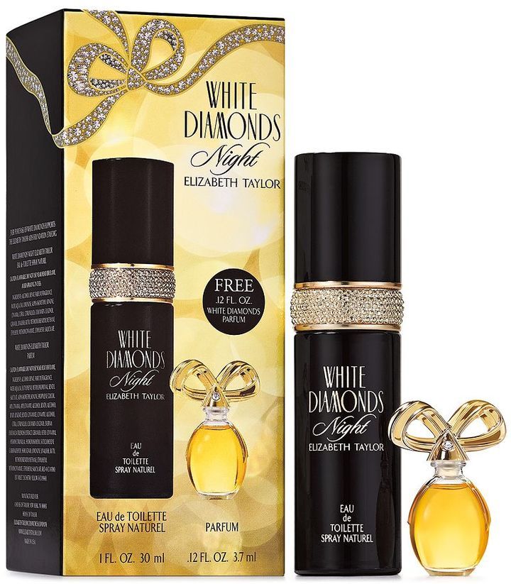 Elizabeth Taylor White Diamonds Night 2pc Set 30ml EDT Women