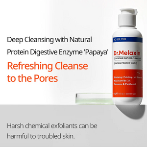 Dr.Melaxin Exosome Enzyme Cleanser (Papaya Powder Wash) 50ml