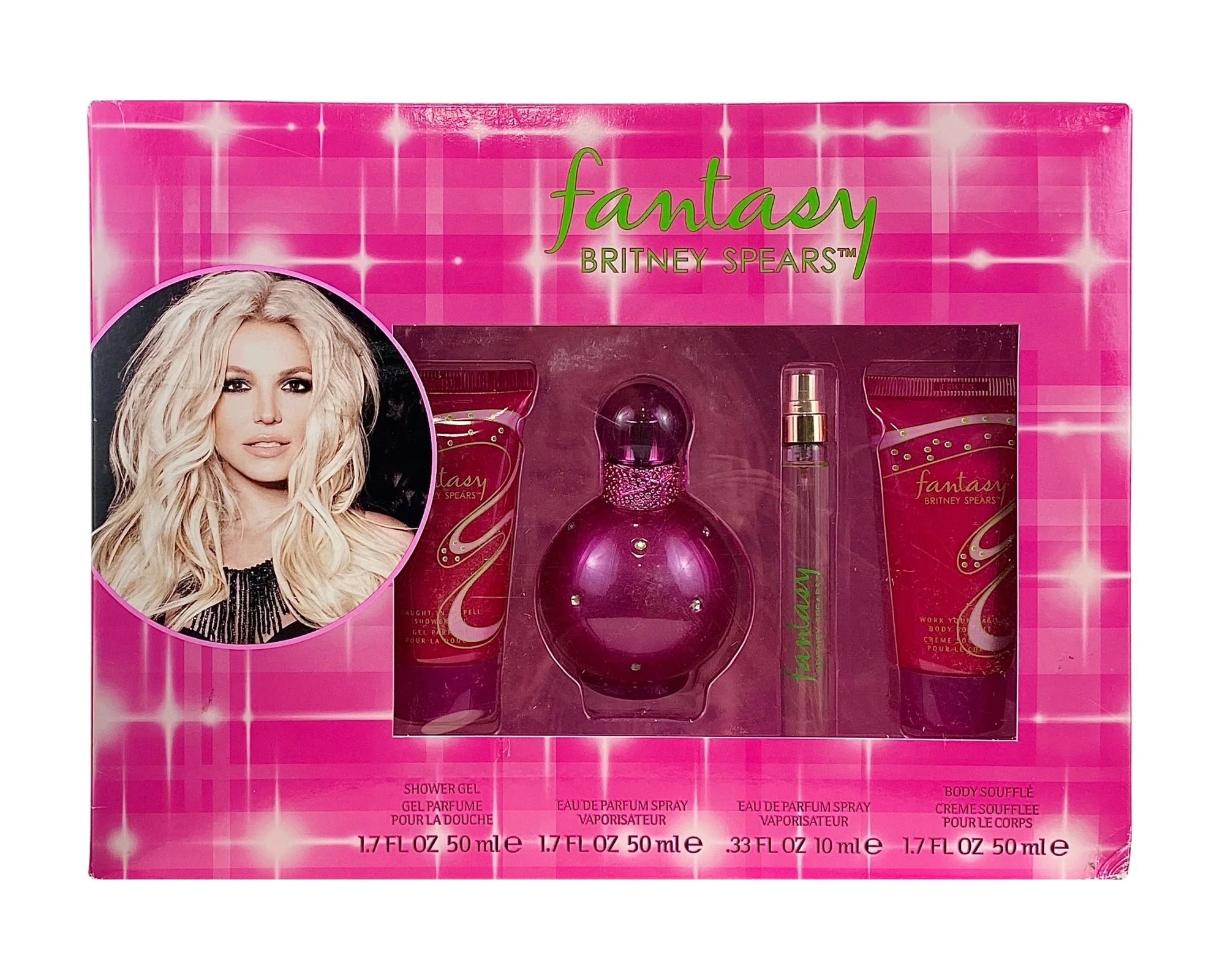 Britney Spears Fantasy 4pc Set 50ml EDP Women