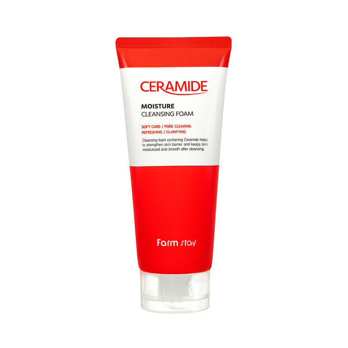 Farmstay Ceramide Moisture Cleansing Foam (180ml)