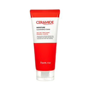 Farmstay Ceramide Moisture Cleansing Foam (180ml)