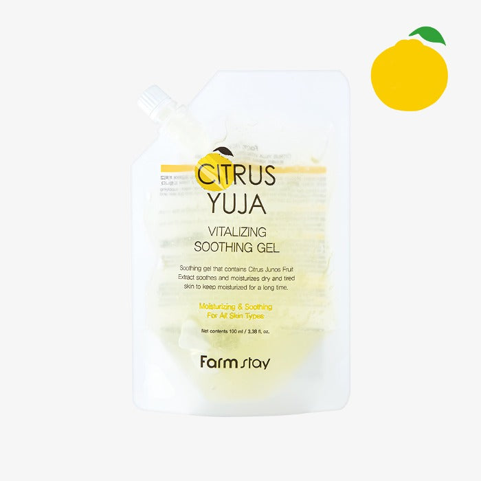 Farmstay Citrus Yuja Vitalizing Soothing Gel 100ml