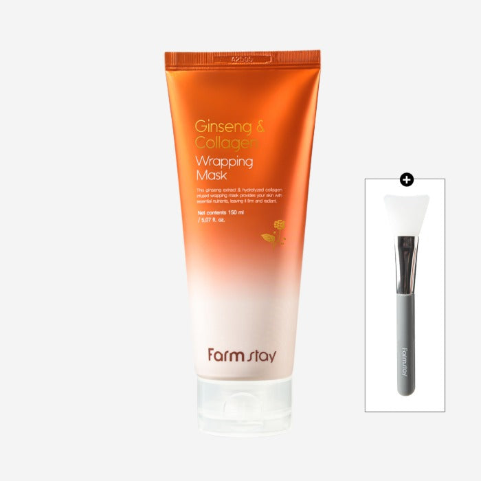 Farmstay Ginseng & Collagen Wrapping Mask 150ml