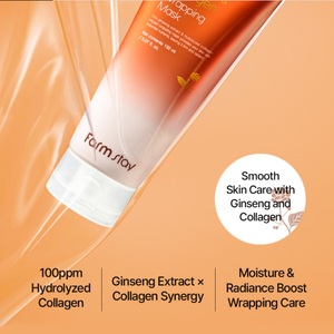 Farmstay Ginseng & Collagen Wrapping Mask 150ml