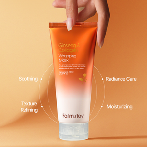 Farmstay Ginseng & Collagen Wrapping Mask 150ml