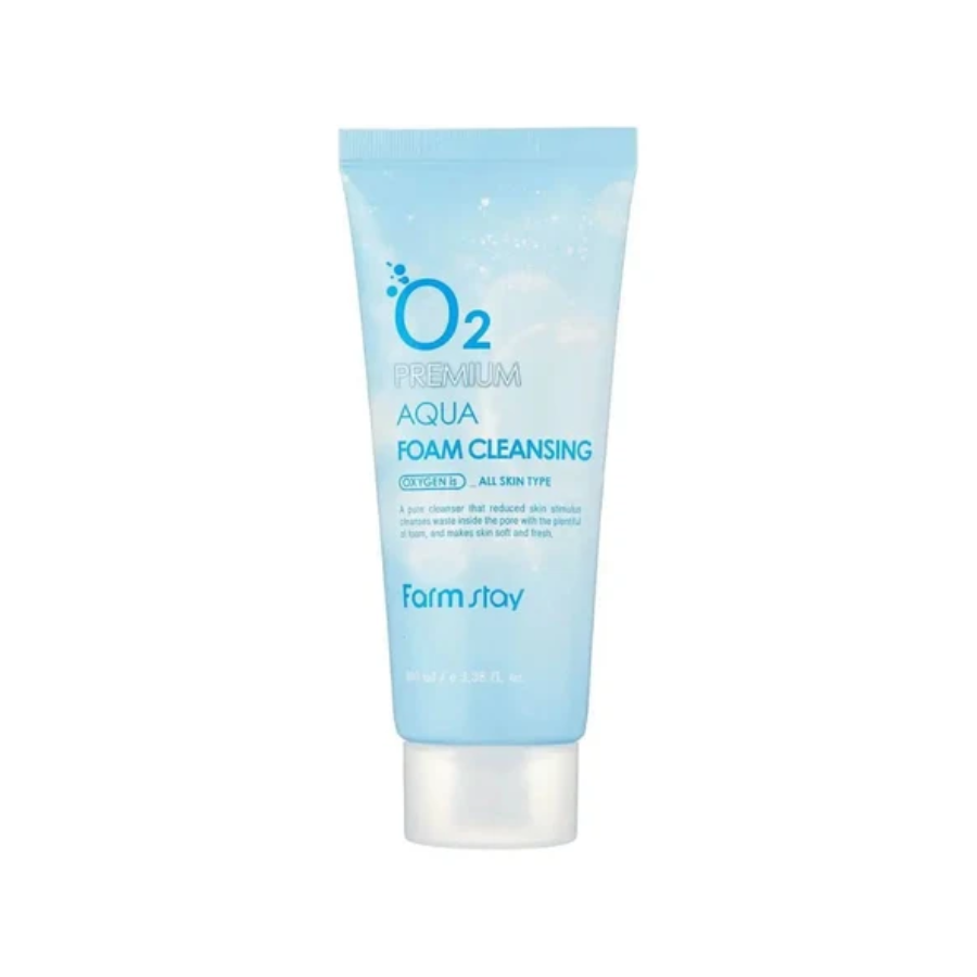 Farmstay O2 Premium Aqua Foam Cleansing 100ml