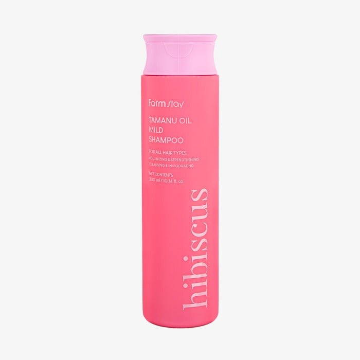 Farmstay Tamanu Oil Mild Shampoo Hibiscus (300ml)