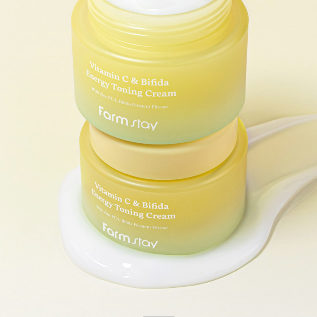 Farmstay Vitamin C & Bifida Energy Toning Cream (100ml)