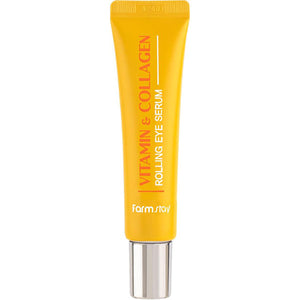 Farmstay Collagen Rolling Eye Serum (25ml) (Hyaluronic Acid / Retinol / Vitamin)