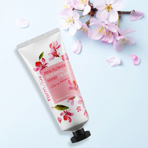 Famstay Pink Flower Blooming Hand Cream Cherry Blossom (100g)