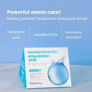 Farmstay Baking Powder Hyaluronic Acid Pore Scrub (7g x 25)