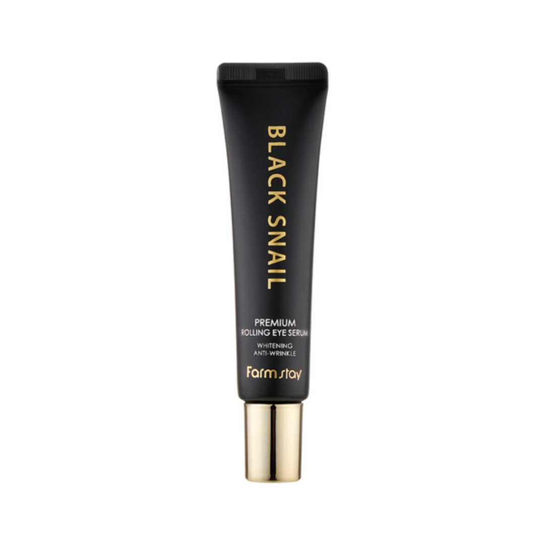 Farmstay Black Snail Premium Rolling Eye Serum (25ml)