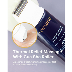 Farmstay Black Snail & Peptide 9 Perfect Facial & Neck Roller Serum