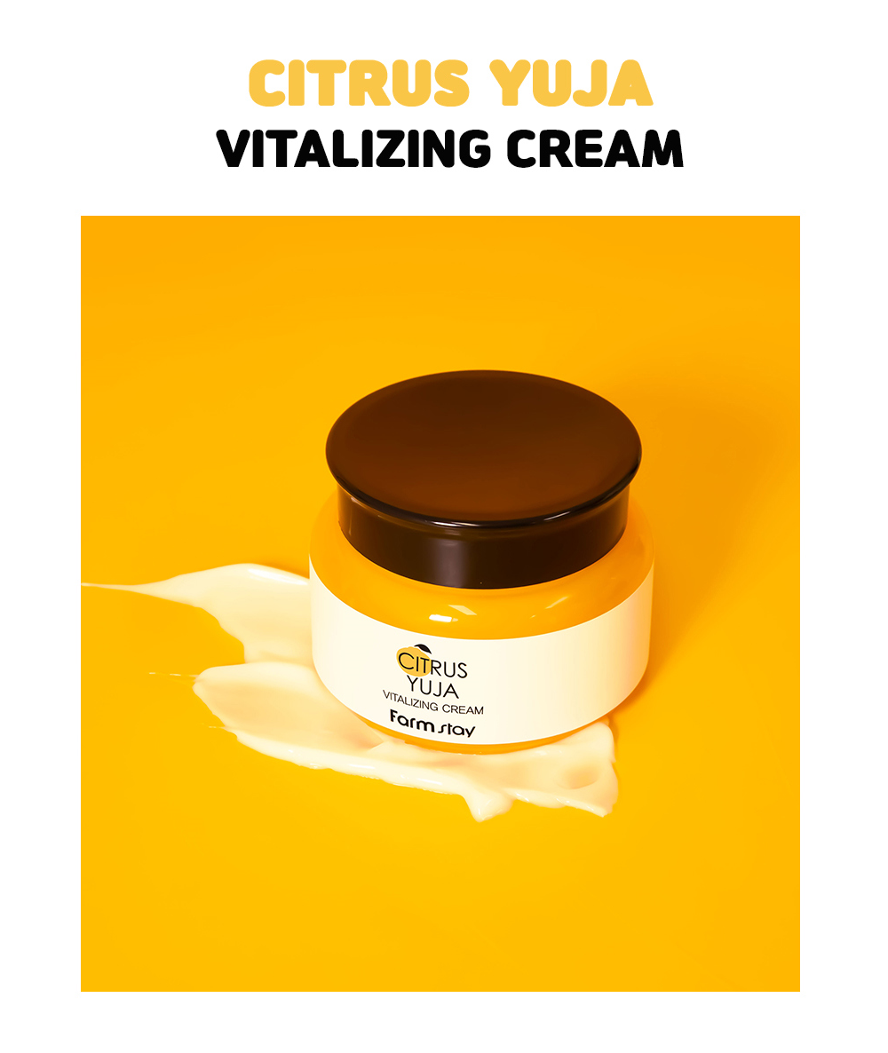 Farmstay Citrus Yuja Vitalizing Cream (100g)